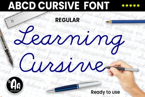 Abcd Cursive Regular: A Graceful Font for Editorial Design