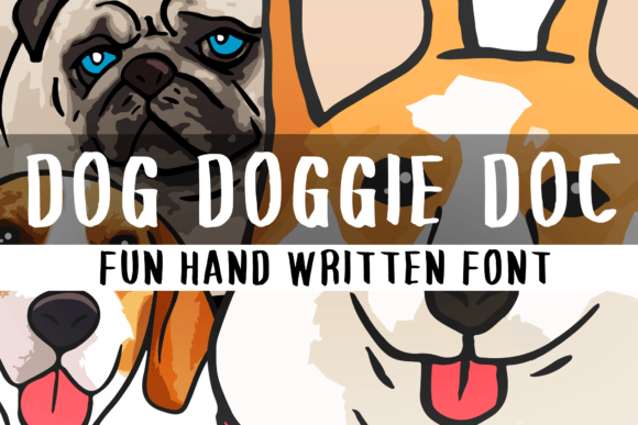Bring Charm to Your Creations with Dog Doggie Doc Font