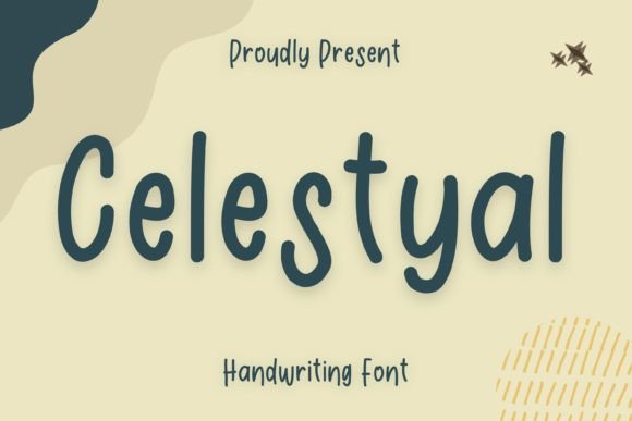 Celestyal: A Delicate Handwritten Font for Creative Projects