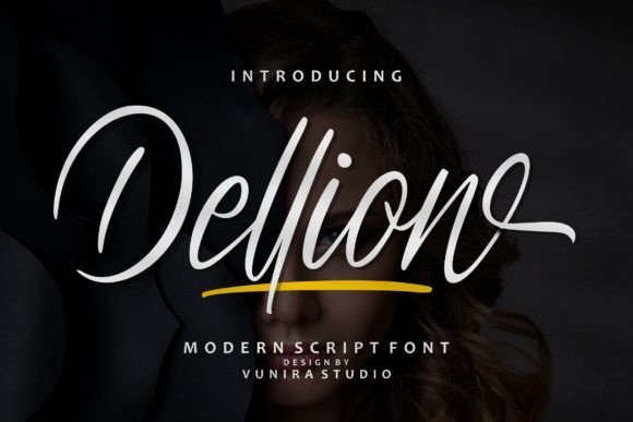 Discover Dellion: The Elegant Script Font for Modern Web Design