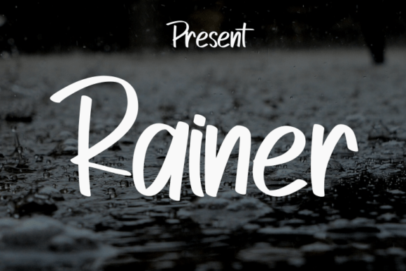 Elevate Your Brand with Rainer: A Modern Script Typeface