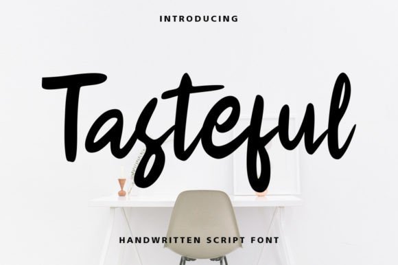 Elevate Your Campaigns with Tasteful: A Premium Handwritten Font