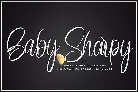 Enhance Your Brand with Baby Sharpy Font