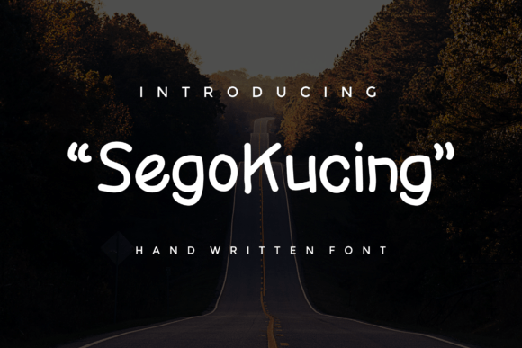 Enhance Your Brand with Sego Kucing Handwritten Font