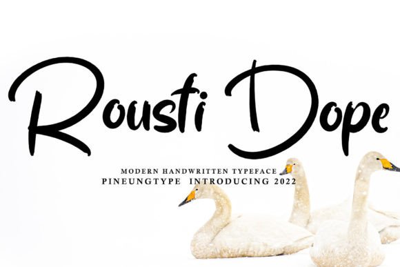 Enhance Your Campaigns with Rousti Dope Font