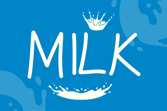 Enhance Your Web Design with Milk, a Charming Handwriting Font