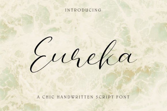 Eureka: A Handwritten Font for Elegant Editorial Design