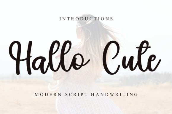 Hallo Cute: A Font for Elegant and Memorable Branding