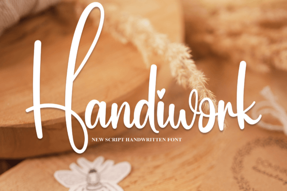 Handiwork: The Perfect Handwritten Font for Your Brand