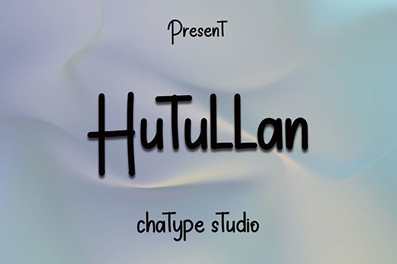 Hutullan: A Handwritten Font for Creative Web Design