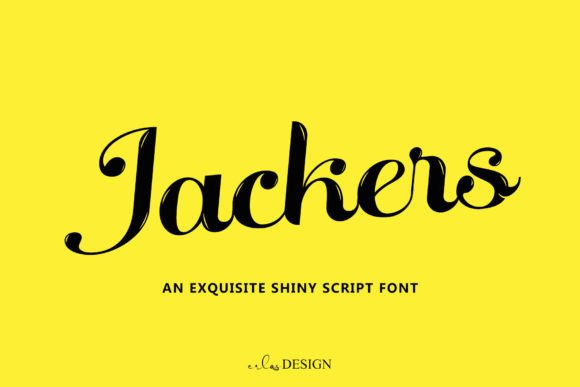 Jackers: A Stylish Script Font for Engaging Campaigns