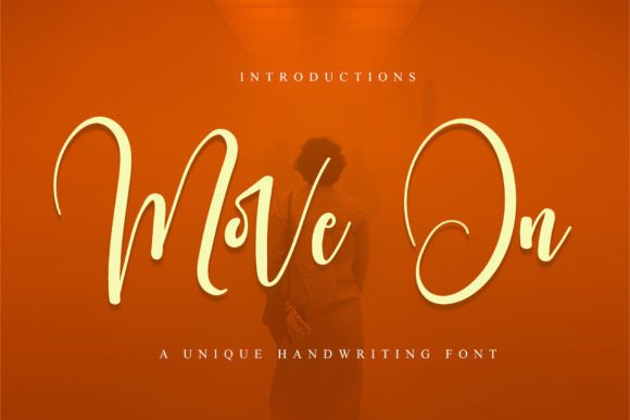 Move On: A Stylish Script Font for Web Design