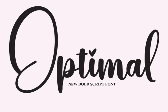 Optimal: A Handwritten Font for Elegant Web Design