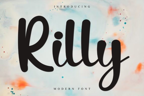Rilly: A Fresh and Neat Handwritten Script Font