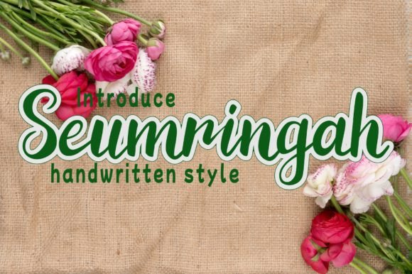 Seumringah: A Premium Font for Elegant Design