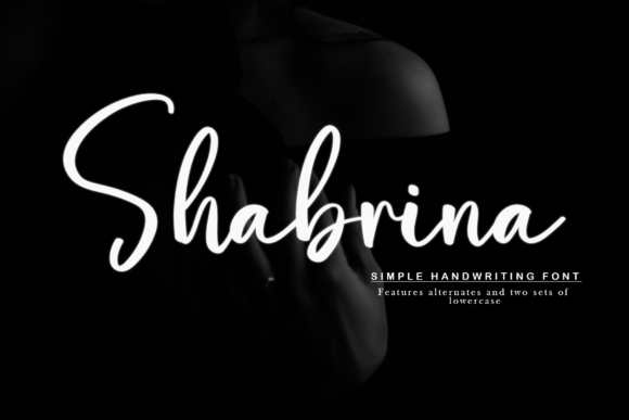 Shabrina: A Handwritten Font for Crafters and Creators
