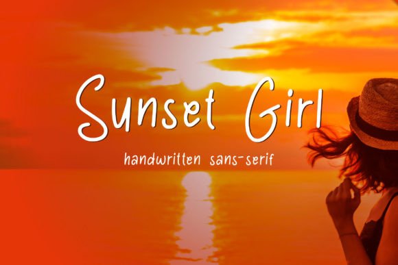 Sunset Girl: A Handwritten Font for Modern Editorial Design