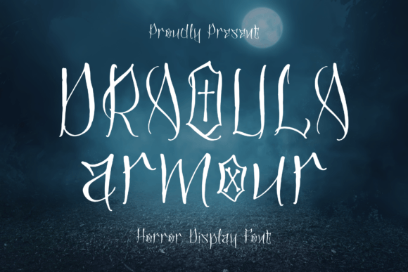 Unleash Creativity with Draqula Armour Font