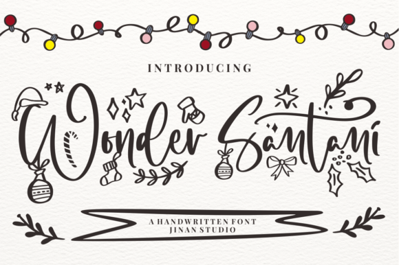 Wonder Santani: A Versatile Script Font for Creative Branding